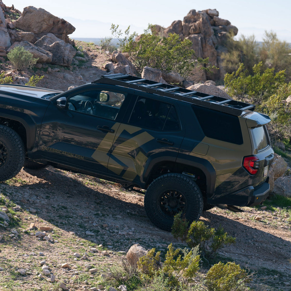 C4 Fabrication 4Runner Roof Rack with Optional Light Bar Mount / 6th Gen / 2025+
