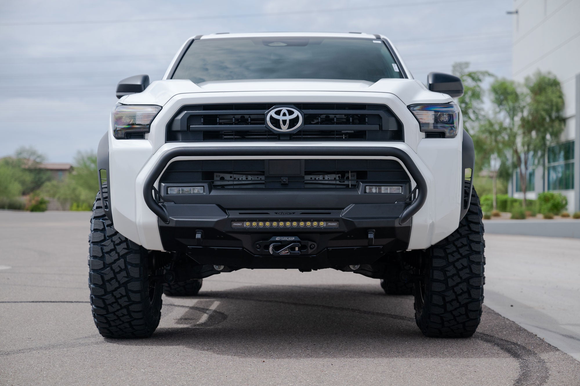 6th-gen-4Runner-Stealth-Center-Front-Bumper-w-Top-Hoop-Outdoor-1 - NVMOS