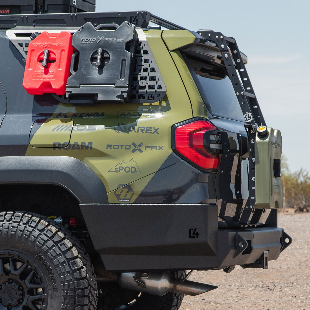 C4 Fabrication 4Runner Overland Series Rear Bumper / 6th Gen / 2025+