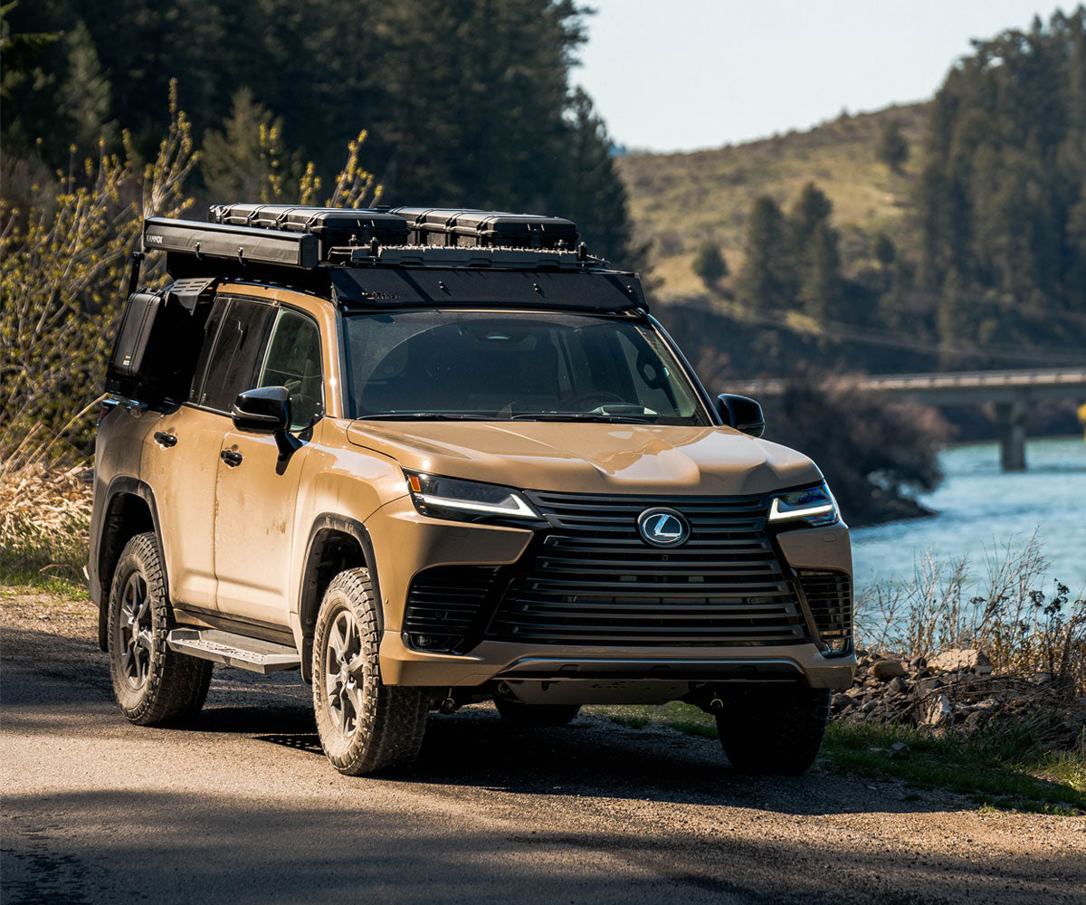 Prinsu Lexus LX 600 / LX 700 Prinsu Pro Roof Rack view 2