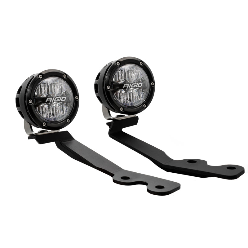 RIGID A-Pillar Lighting Kit with 4 in. 360-Series Drive Lights, fits Toyota Tundra