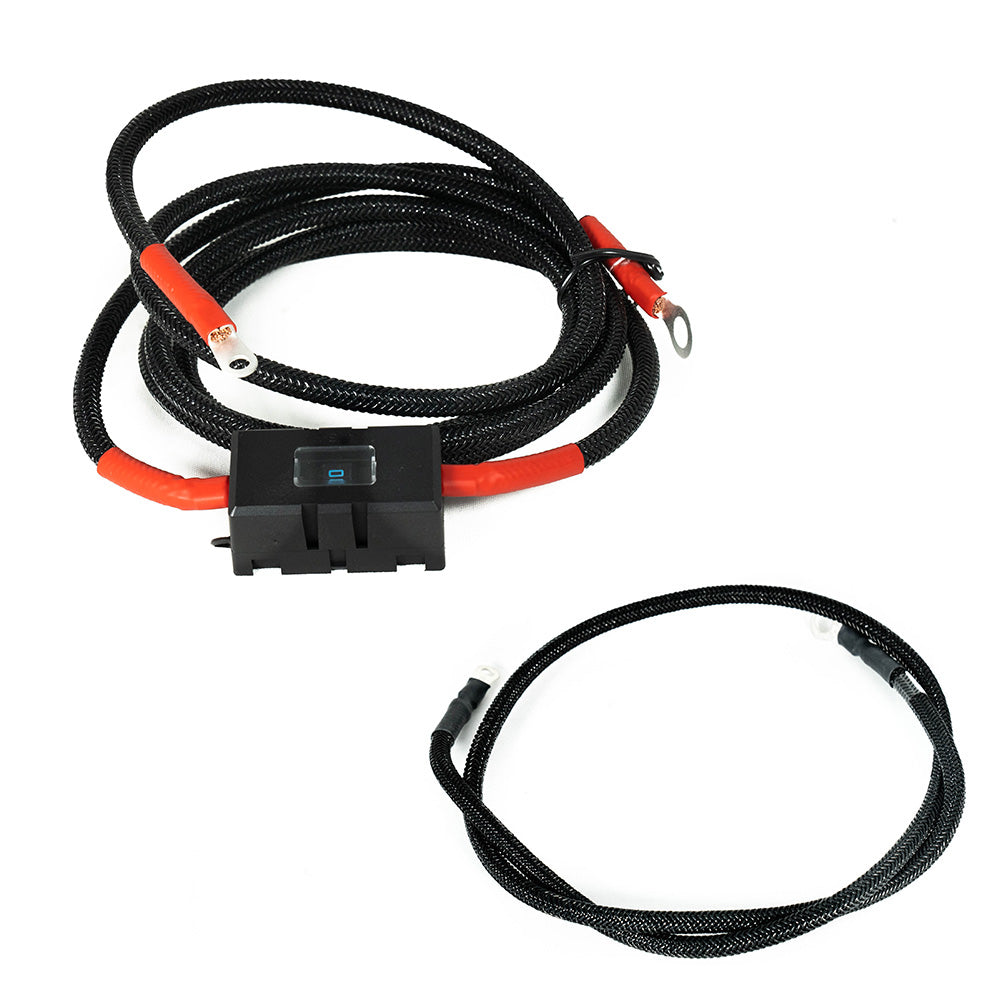 Baja Designs sPOD battery cable with 100A inline fuse, universal fit