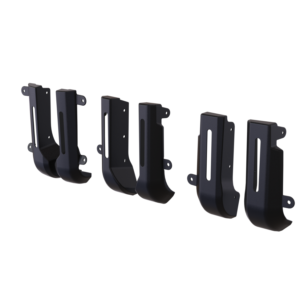 2020-2026 GMC Sierra 2500/3500 Front & Rear Fender Flare Caps