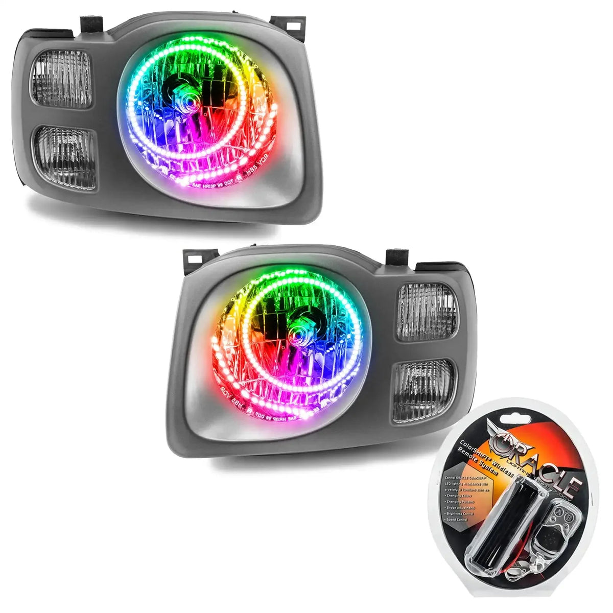 ORACLE Lighting pre-assembled halo headlights for 2002-2004 Nissan Xterra SE