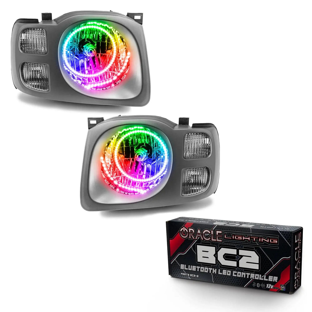 ORACLE Lighting pre-assembled halo headlights for 2002-2004 Nissan Xterra SE