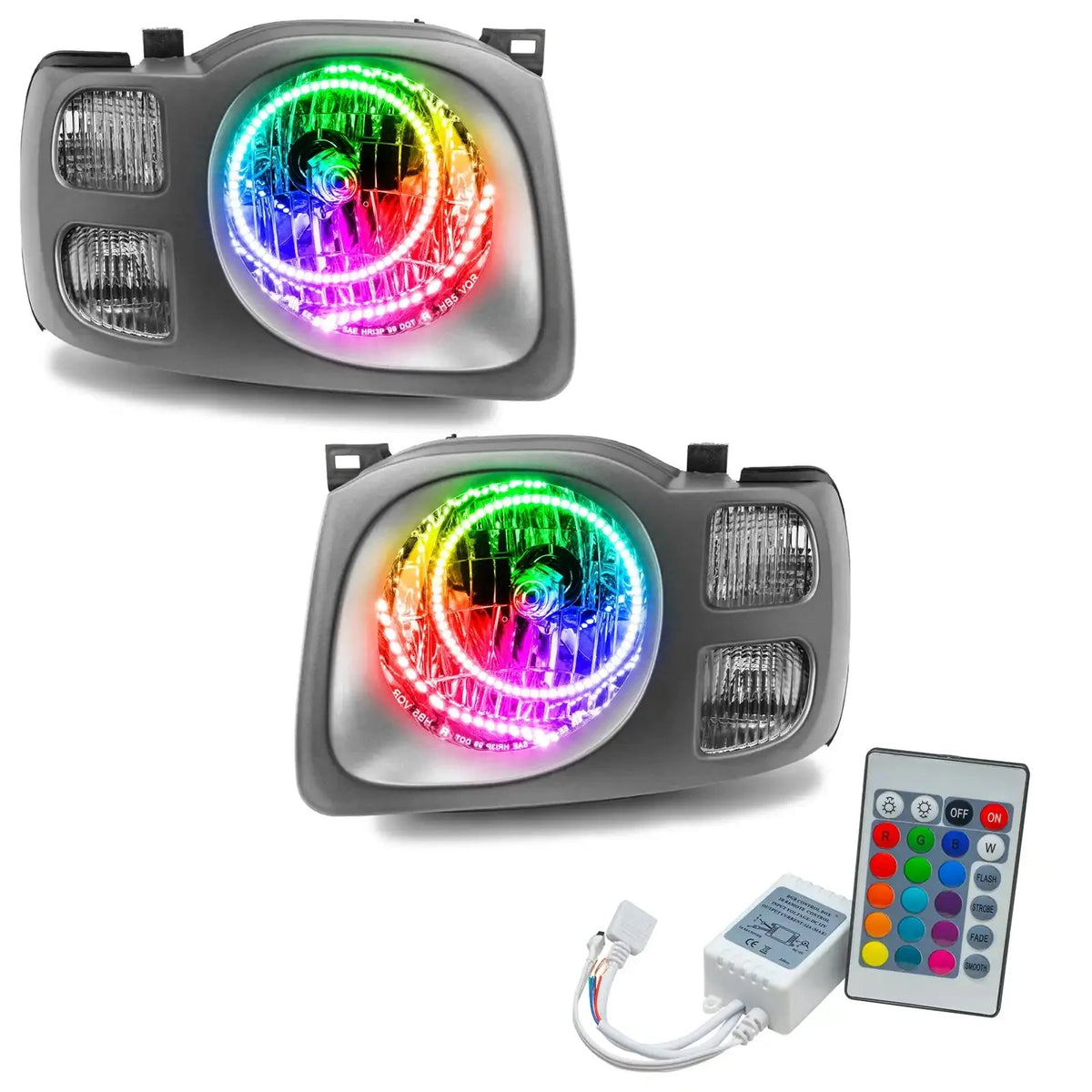 ORACLE Lighting pre-assembled halo headlights for 2002-2004 Nissan Xterra SE