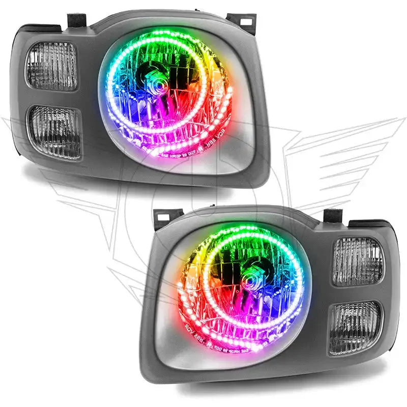 ORACLE Lighting pre-assembled halo headlights for 2002-2004 Nissan Xterra SE