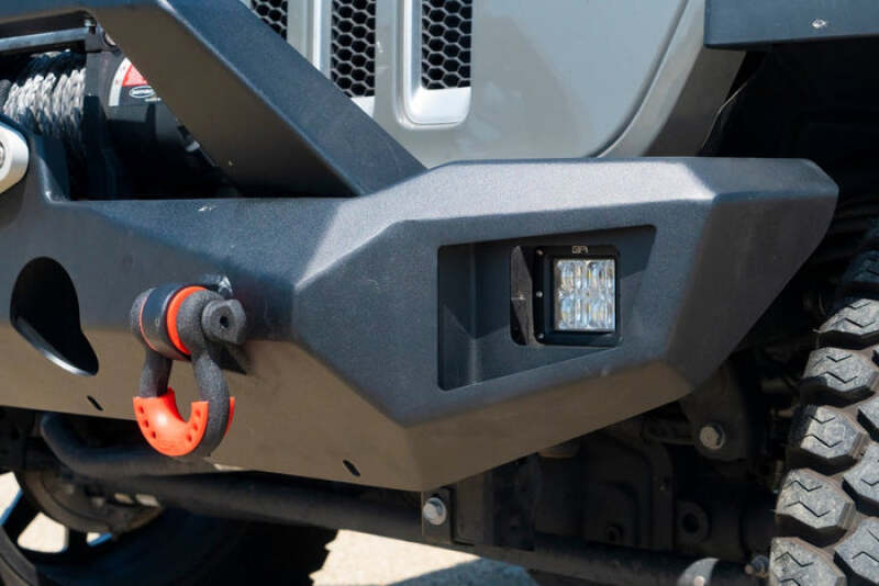 Body Armor 4x4 Orion Mid-Width Front Winch Bumper, fits Jeep Wrangler