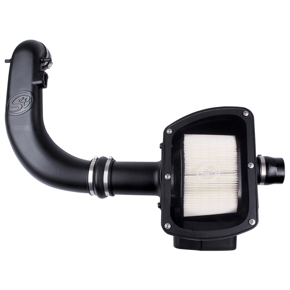 Dry Extendable Cold Air Intake for 2005-2008 Ford F-150 5.4L on a white background
