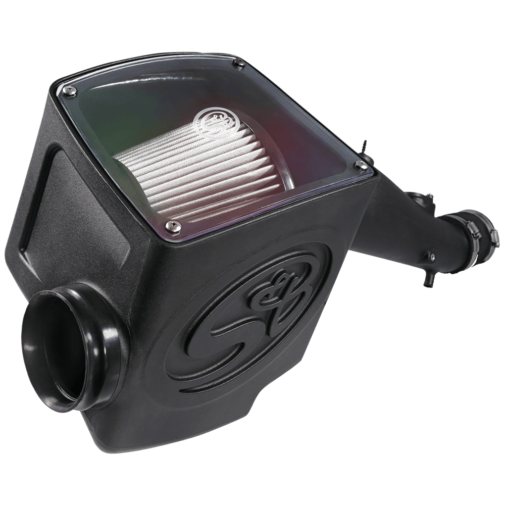 Dry Extendable Cold Air Intake for 2012-2015 Toyota Tacoma 4.0L on a white background