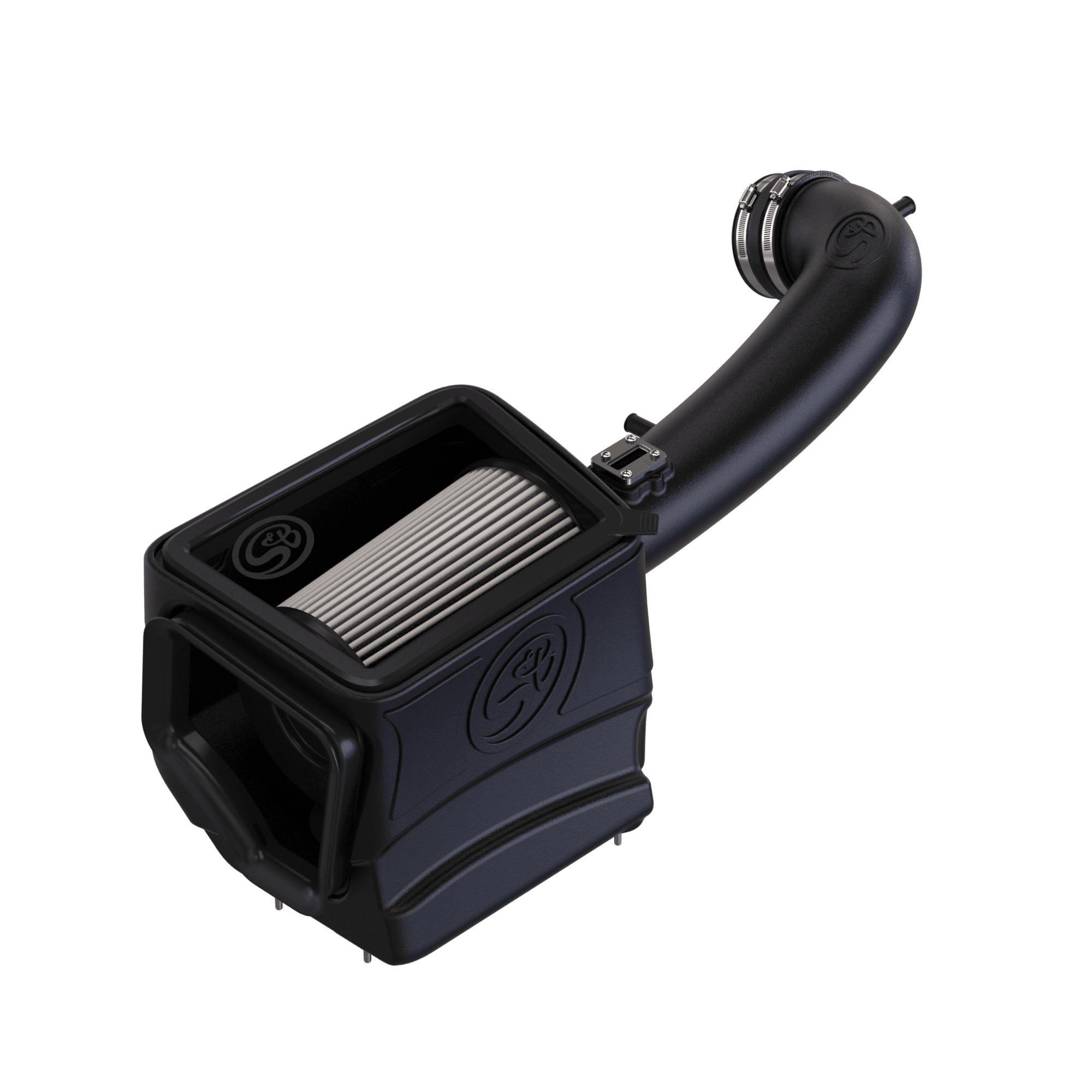 Dry Extendable Cold Air Intake for 2017-2019 Silverado 1500 / Sierra 1500 on a white background