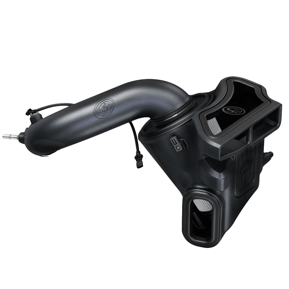 Dry Extendable Cold Air Intake for 2019-2025 Silverado, Sierra 1500 / 2021-2025 Tahoe, Yukon, Suburban, Escalade on a white background