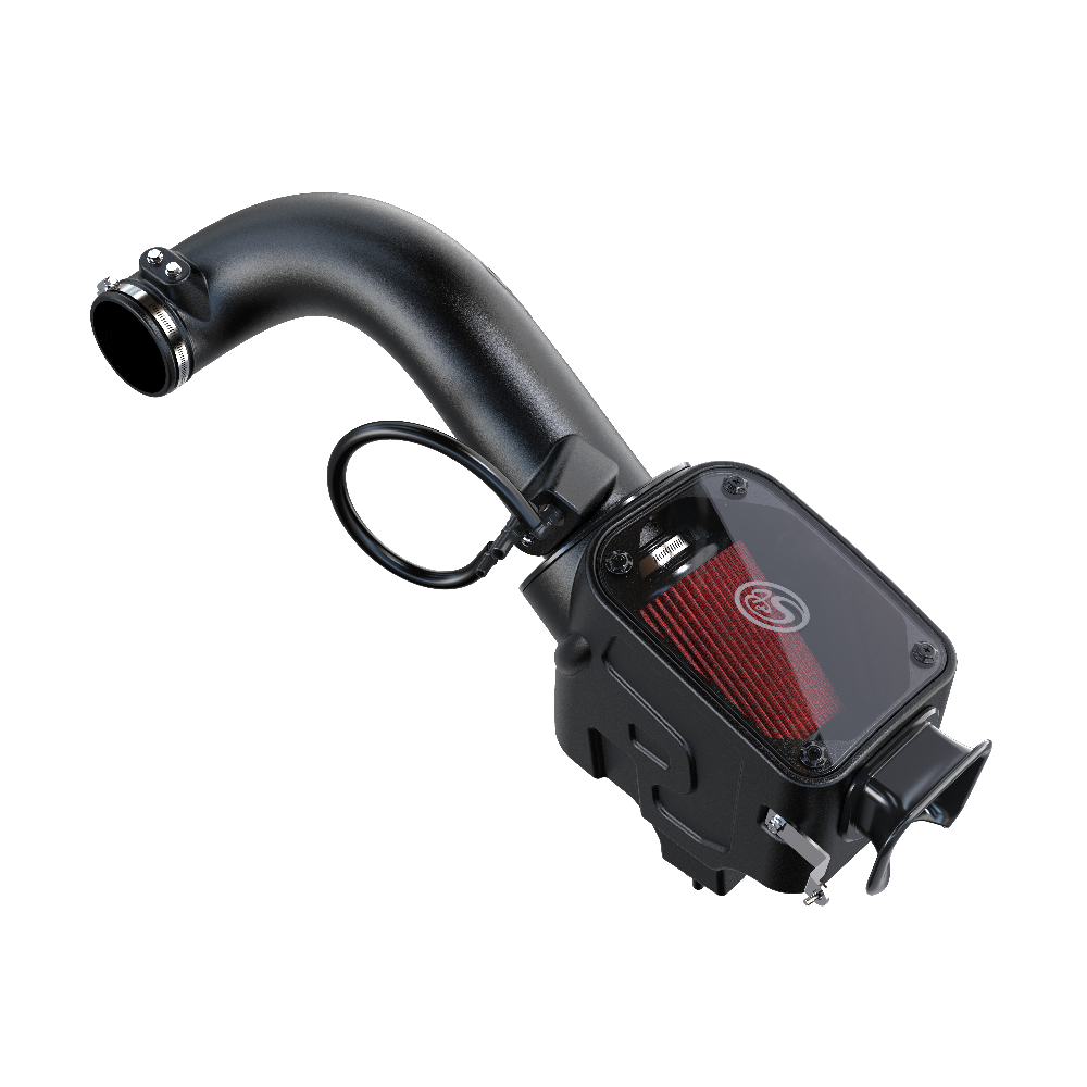 Cold Air Intake for 2018-2023 Jeep Wrangler 2.0L Turbo on a white background