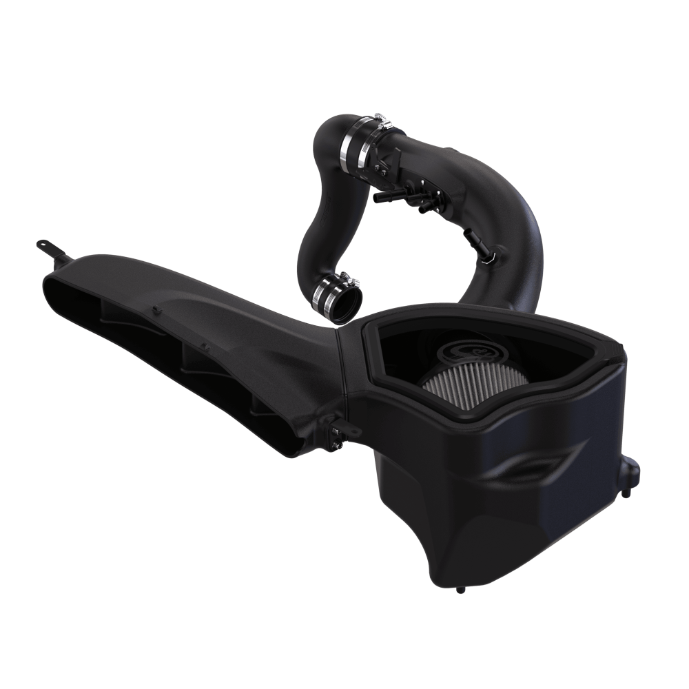 Dry Extendable Cold Air Intake for 2021-24 Ford Bronco Sport 2.0L, 2022-24 Ford Maverick 2.0L on a white background