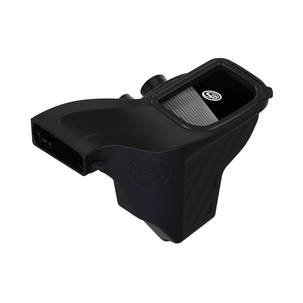 Dry Extendable Cold Air Intake For 2017-2020 Ford Fusion Sport 2.7L on a white background