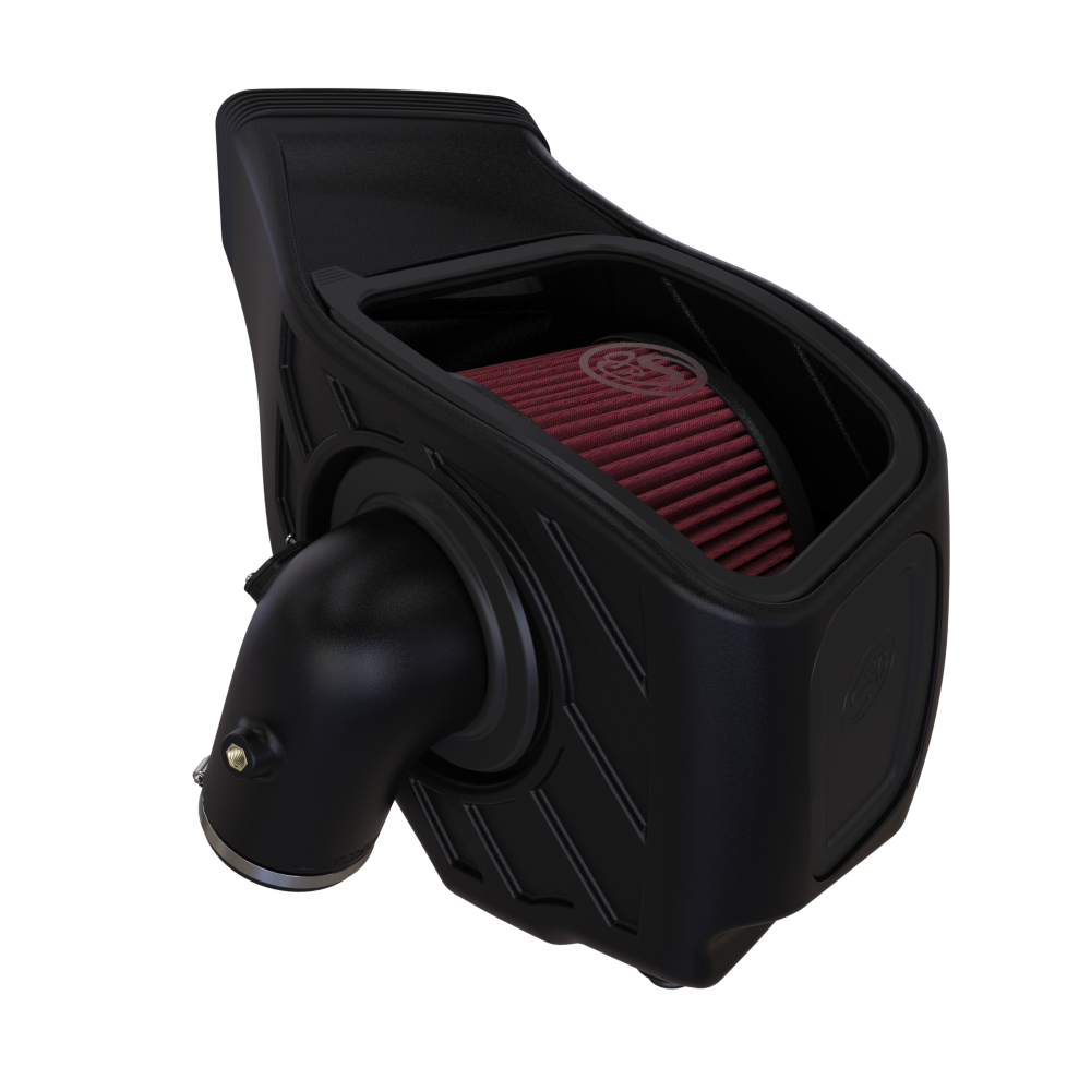 S&B Cold Air Intake for 2025 Dodge Ram Cummins 6.7L Diesel on a white background