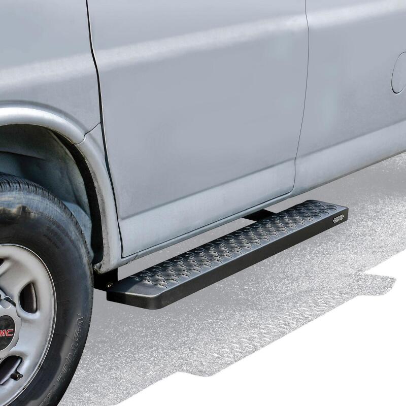 Westin Grate Steps Running Boards, 46 in. Driver and 97 in. Passenger Side, fits Mercedes Sprinter