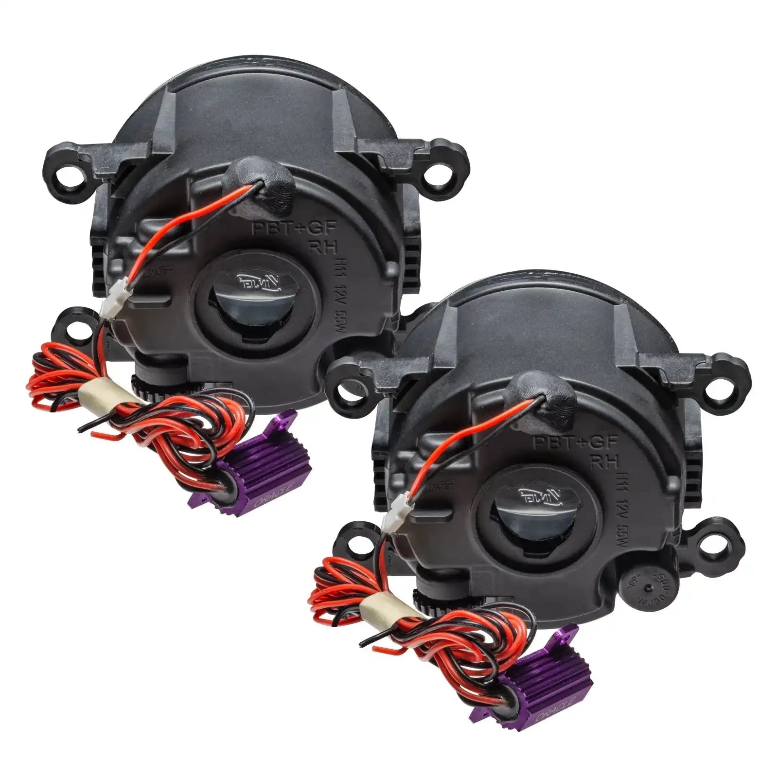ORACLE Lighting 2005-2017 Nissan Frontier Pre-Assembled Halo Fog Lights - (Chrome Bumper)
