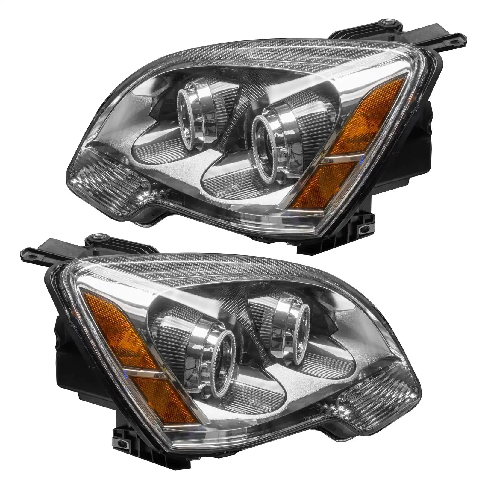 ORACLE Lighting 2008-2012 GMC Acadia Pre-Assembled Halo Headlights - 2nd Design - Halogen