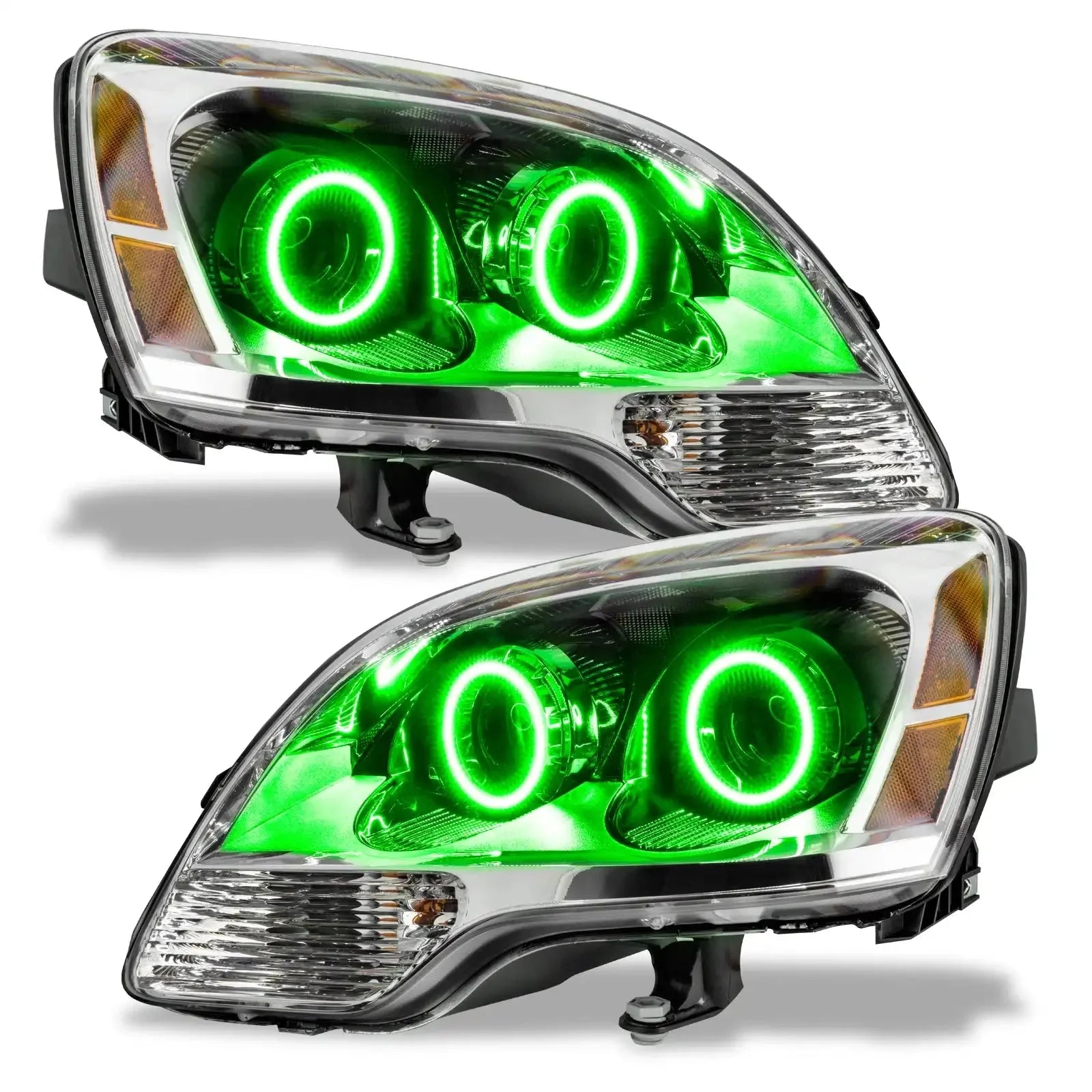 ORACLE Lighting 2008-2012 GMC Acadia Pre-Assembled Halo Headlights - 2nd Design - Halogen