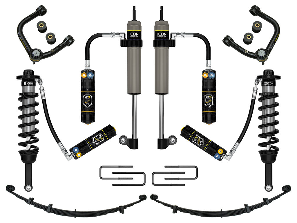ICON Stage 9 tubular CDXS suspension system for 2005-2023 Toyota Tacoma