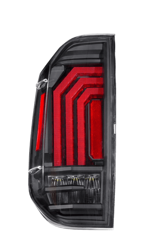 Morimoto XB LED Tail Lights: Toyota Tundra (14-21) (Pair / Black)