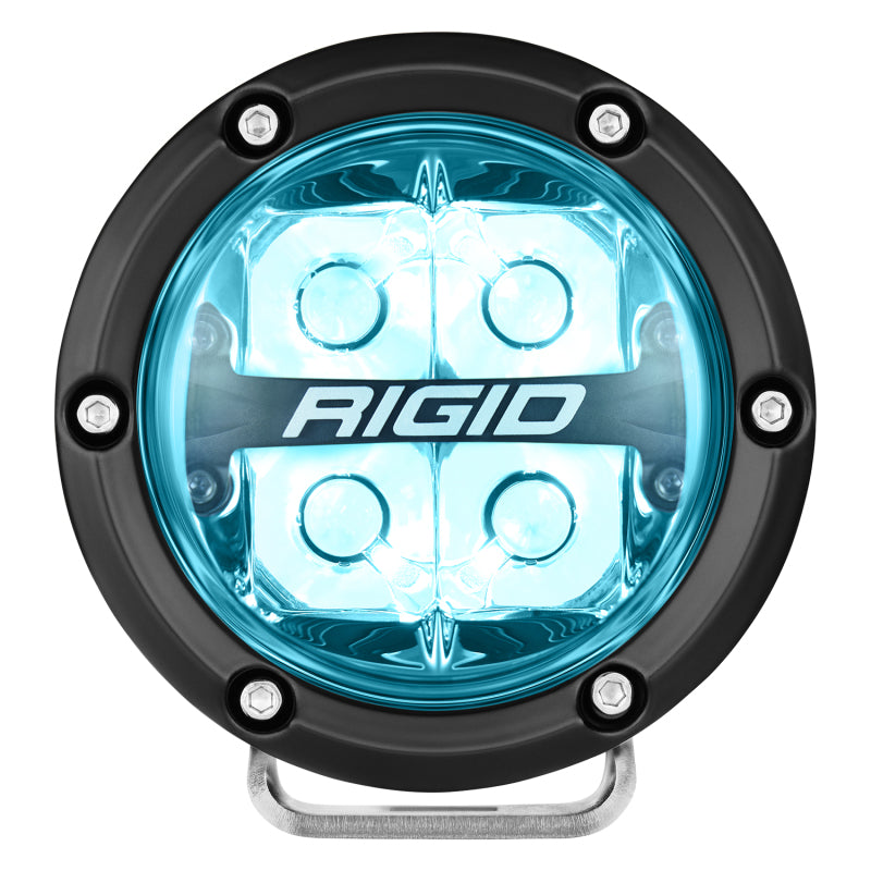 RIGID 360-Series 4 in. LED Pod Pair, Spot, RGBW Backlight