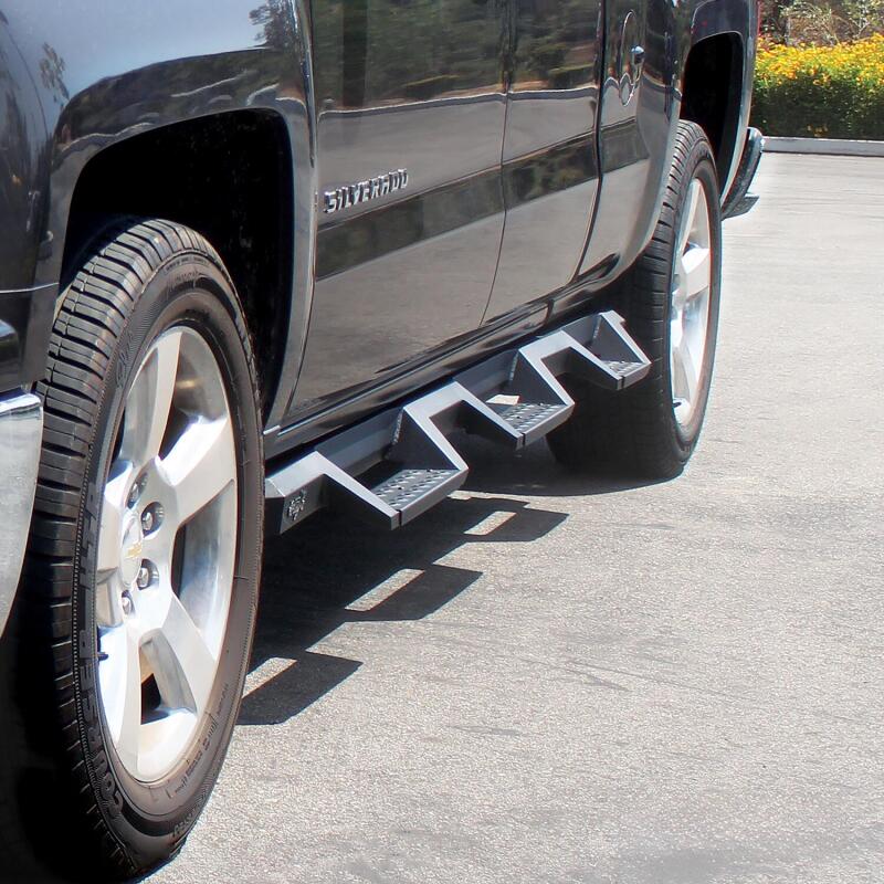 Westin HDX Drop Wheel-to-Wheel Nerf Step Bars, fits Chevy Silverado 1500