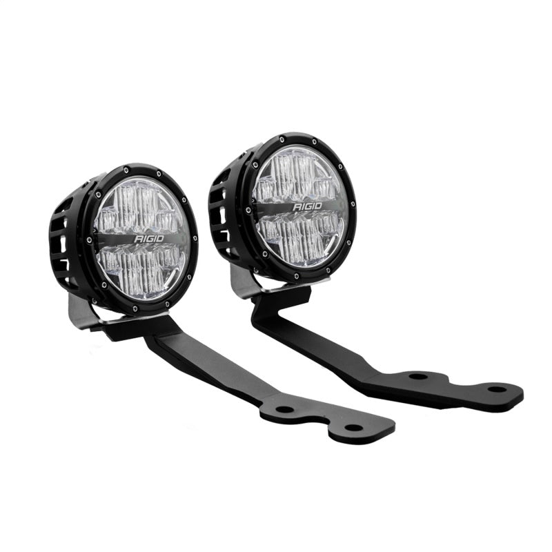 RIGID A-Pillar Lighting Kit with 6 in. 360-Series Drive Lights, fits Toyota Tundra