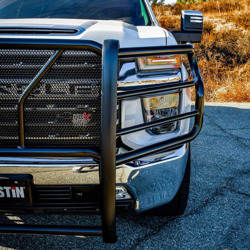 Westin HDX Grille Guard, fits Chevy Silverado HD 2500/3500