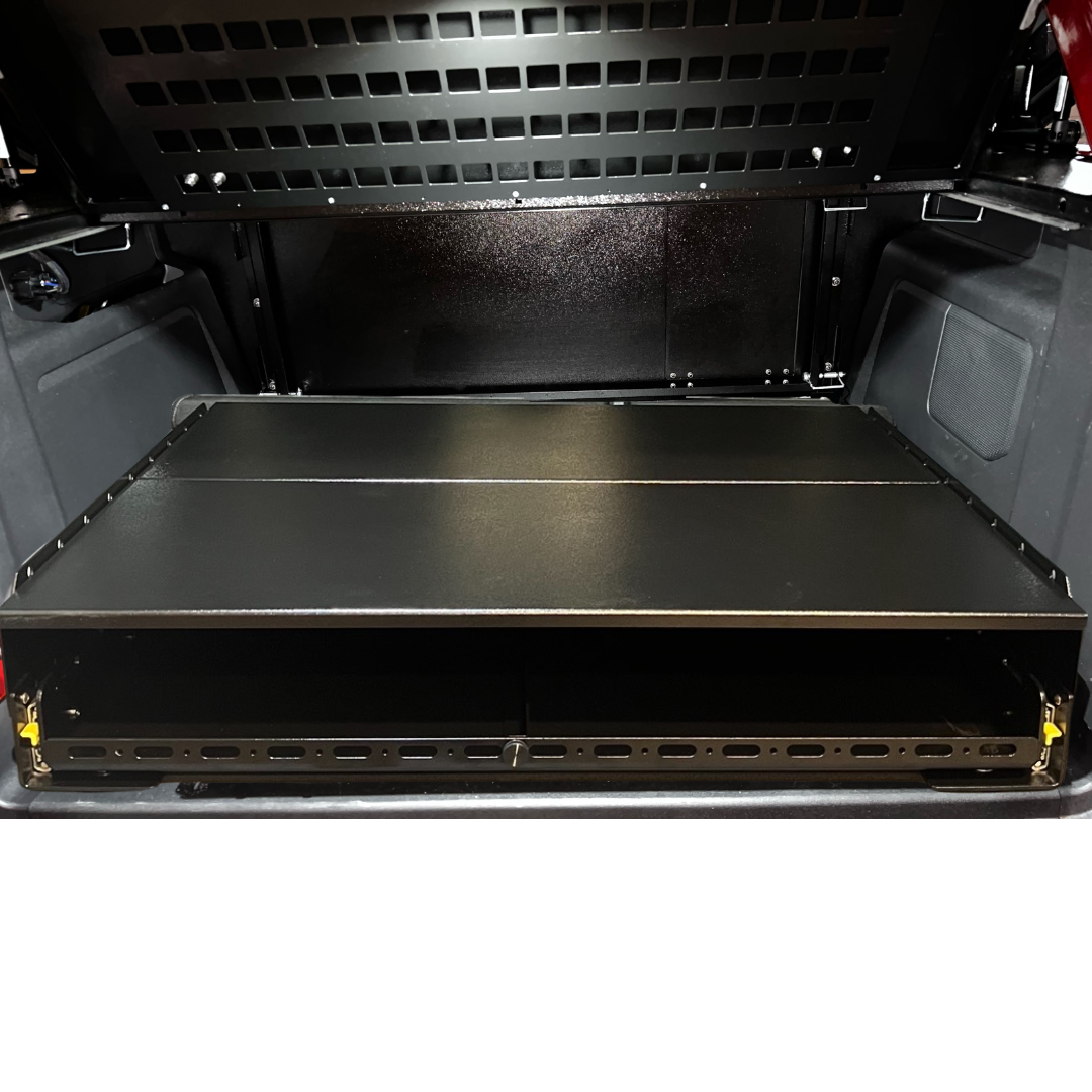 Diabolical Inc Slide Floor Drawer Top 2.0 for Ford Bronco, rendering