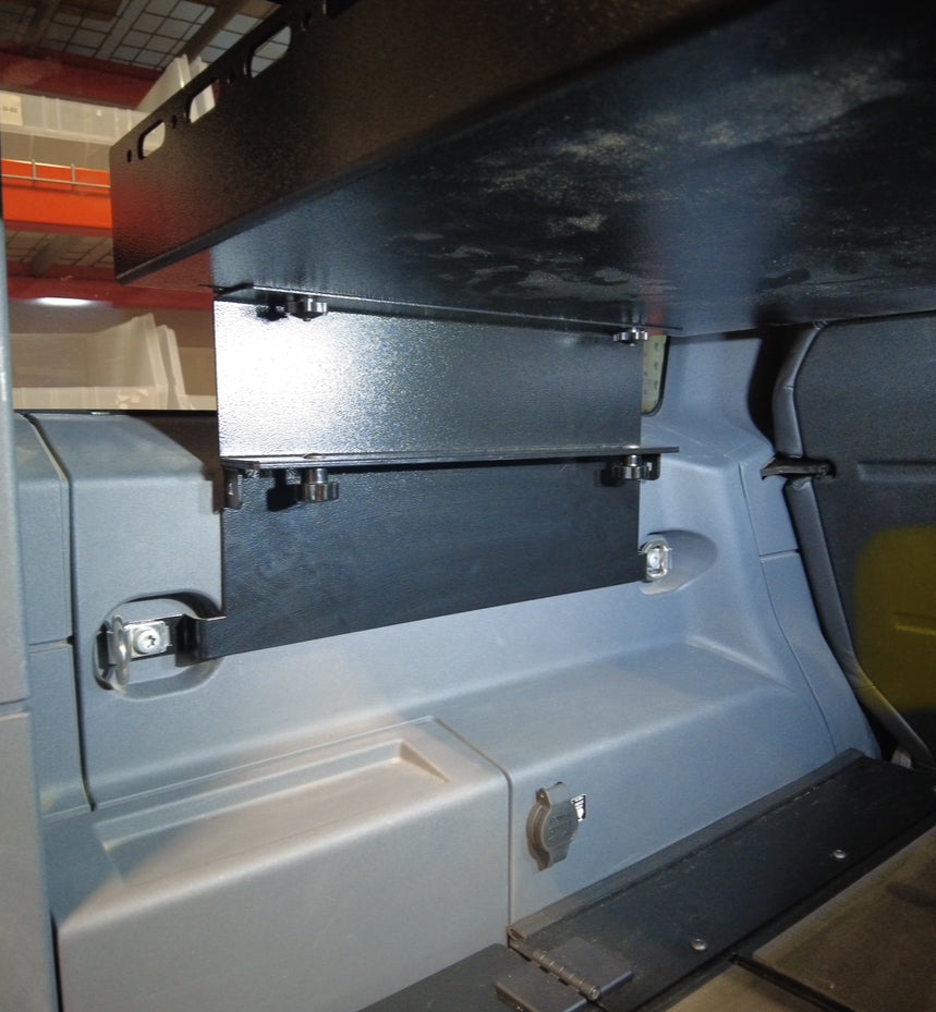 Diabolical Inc Grenadier Mid Deck Riser installed
