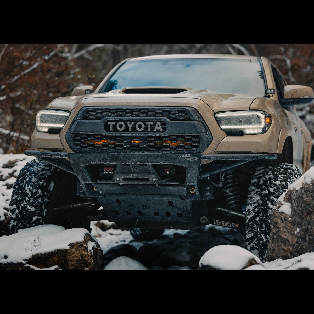 C4 Fabrication Tacoma Rock Runner Front Bumper / 3rd Gen / 2016-2023
