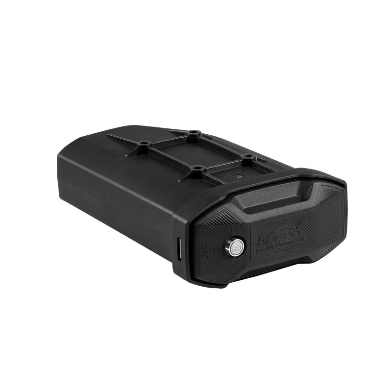 LOBOO Motorcycle Tool Box – Waterproof Engineering Plastic Case with Aluminum Mounting Plate, Lockable Universal Design