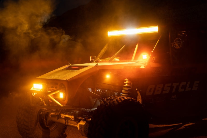 RIGID E-Series 10 in. LED Light, Spot, Amber PRO Lens