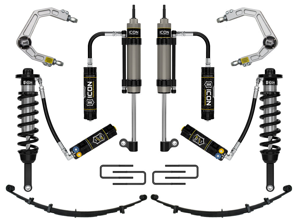ICON Stage 10 billet CDXS suspension system for 2005-2023 Toyota Tacoma