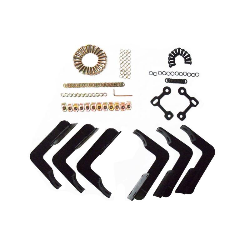 Westin PRO TRAXX 4 Oval Nerf Step Bars, Crew Cab, fits Ford F-250/F-350 Super Duty