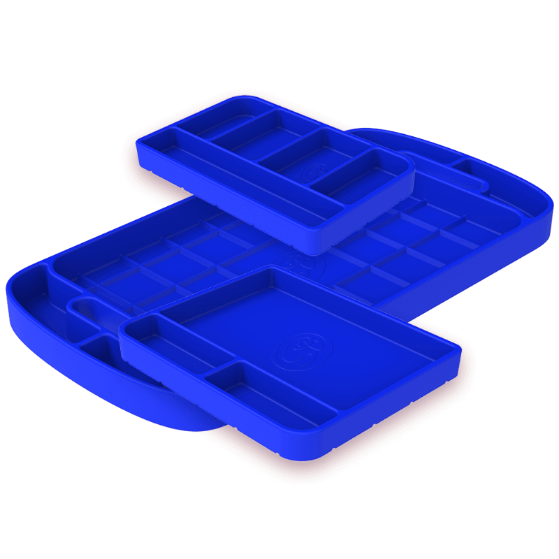 Blue Silicone Tool Tray - S&B