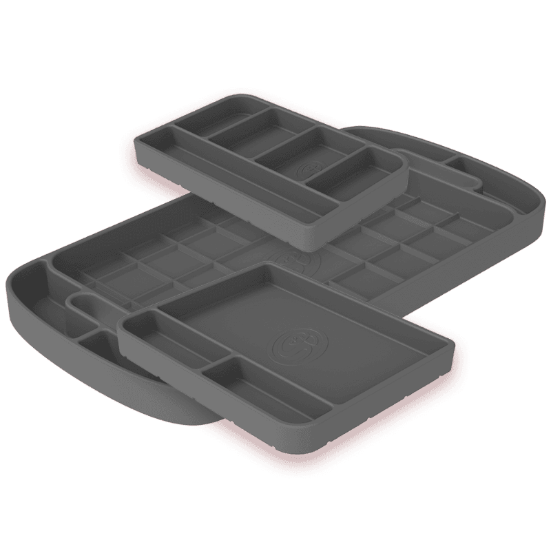 Gray Silicone Tool Tray - S&B