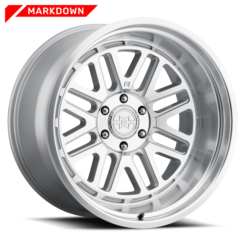 Method 804 Raised machined clear coat wheel for universal fit