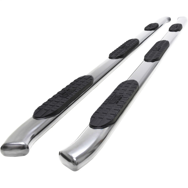 Westin PRO TRAXX 5 Oval Wheel-to-Wheel Nerf Step Bars, Crew Cab, 8 ft. Bed, fits Chevy Silverado HD 2500/3500
