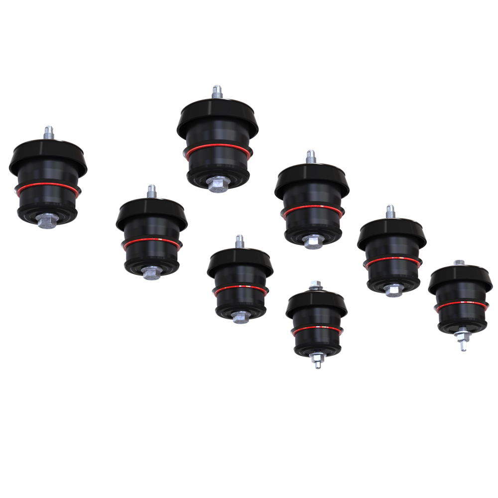 Body Mount Kit for 1988-1998 GM 1500/2500 Ext. Cab & Crew Cab 2WD/4WD