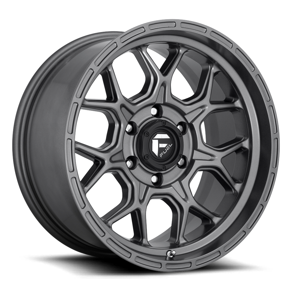 Fuel Tech D670 Matte Anthracite wheel, multiple bolt patterns
