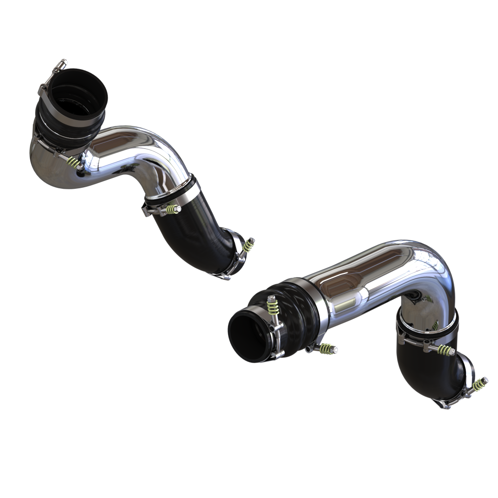 Cold and Hot Side Intercooler Pipe Kit for 2019-2024 Ram 2500/3500 Cummins 6.7L
