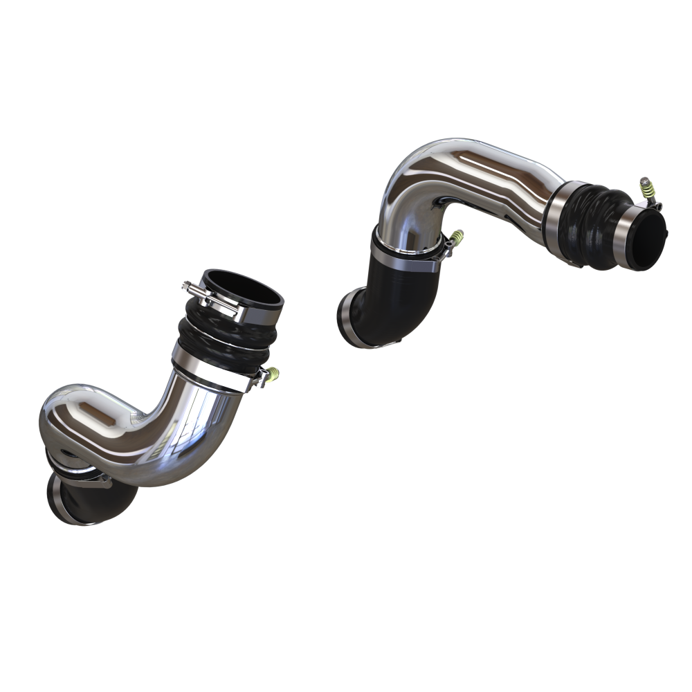 Cold and Hot Side Intercooler Pipe Kit for 2019-2024 Ram 2500/3500 Cummins 6.7L