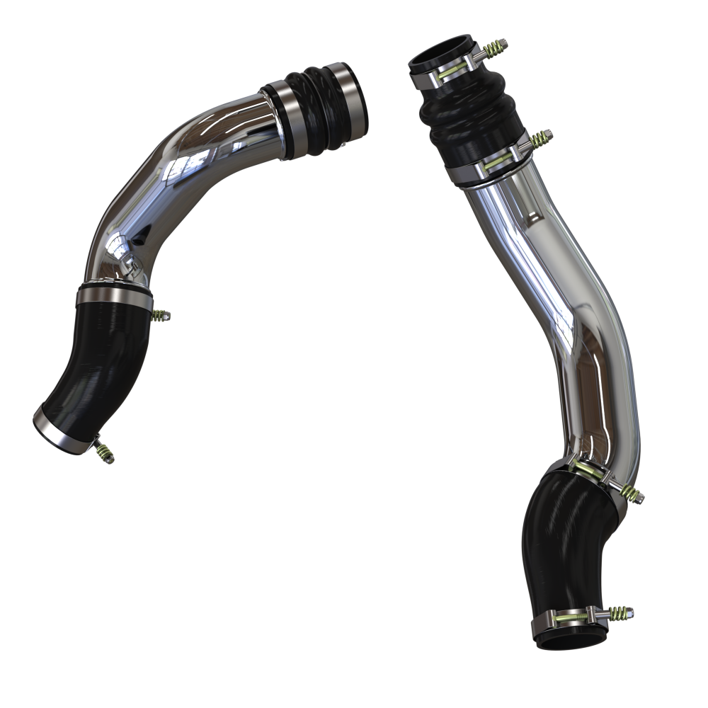 Intercooler Pipe and Boot Set, 2013-2018 Ram 2500/3500 Cummins 6.7L