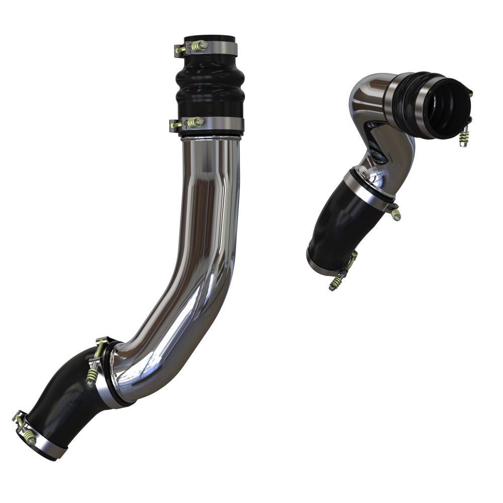 Intercooler Pipe and Boot Set, 2013-2018 Ram 2500/3500 Cummins 6.7L