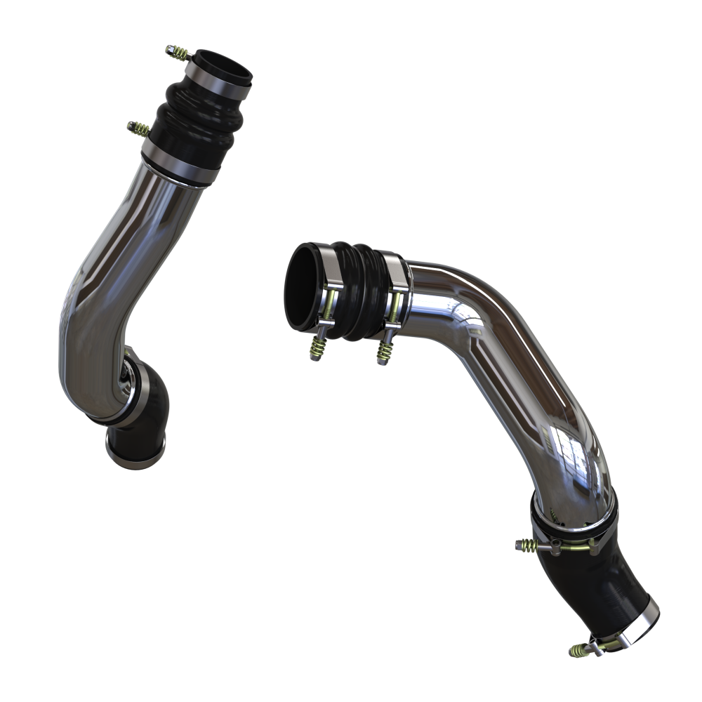 Intercooler Pipe and Boot Set, 2013-2018 Ram 2500/3500 Cummins 6.7L