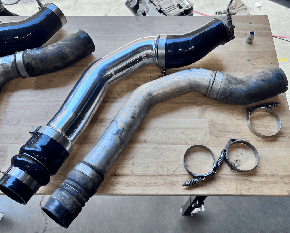 Intercooler Pipe and Boot Set, 2013-2018 Ram 2500/3500 Cummins 6.7L