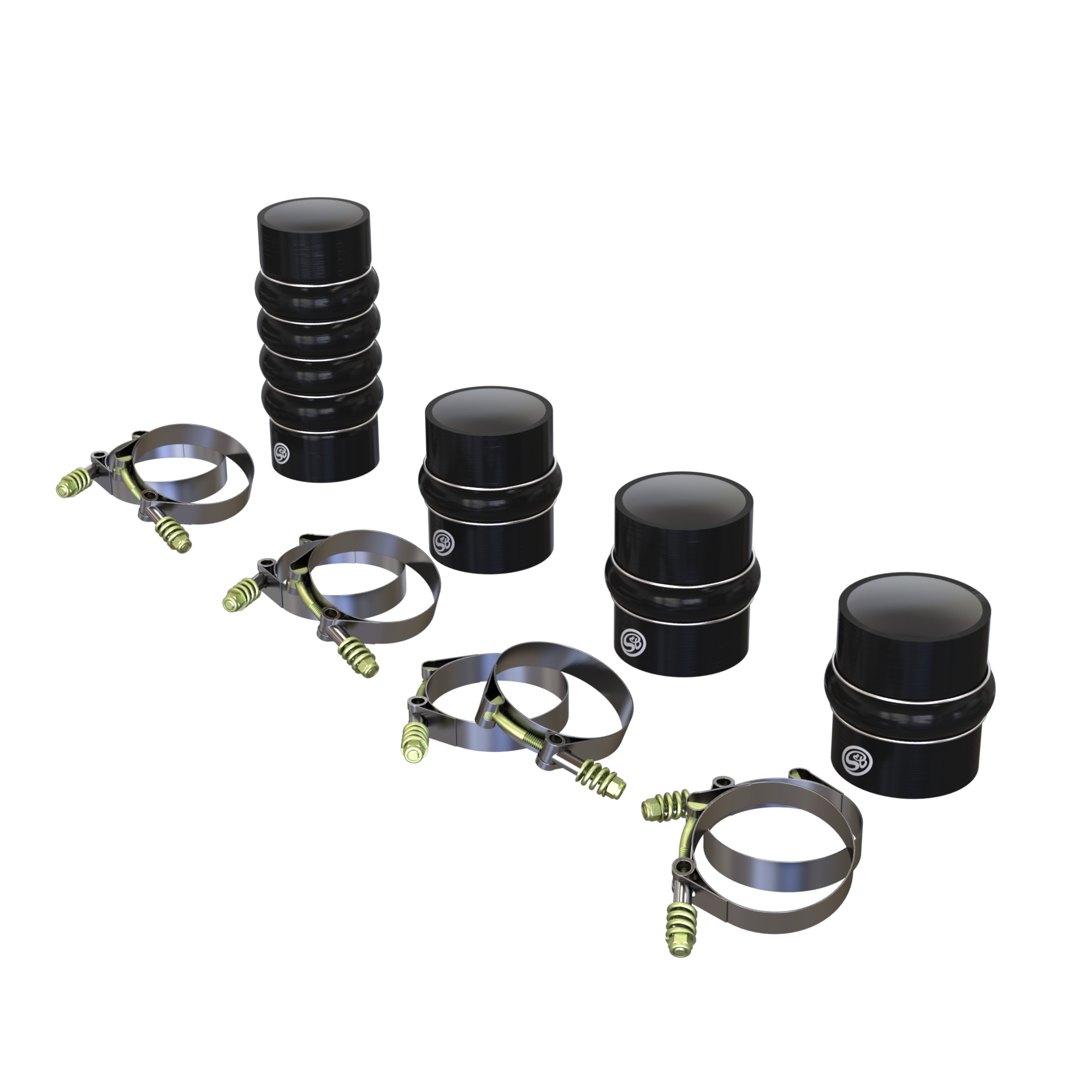 Hot and Cold Side Boot Kit for 2003-2007 Dodge Ram Cummins 5.9L